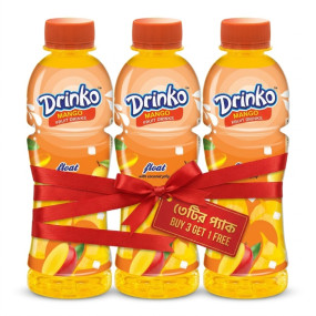 Pran Drinko Float Mango Fruit Drinks 250ml (B3G1)
