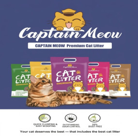 Captain Meow Cat Litter 25L