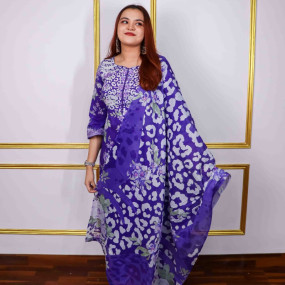 Zam Zam Cotton Unstitched Three Piece