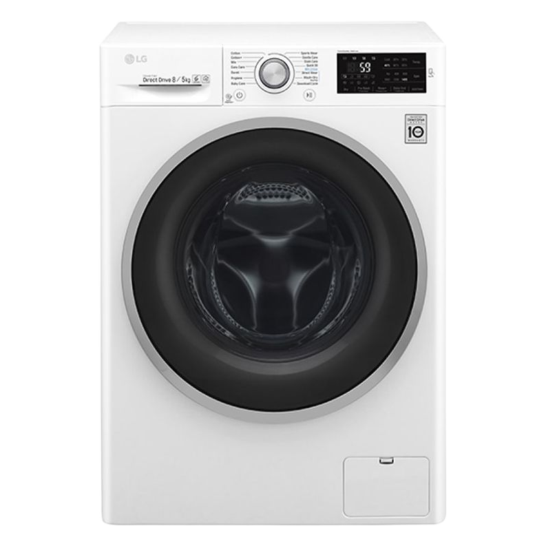 LG 8.00 Kg F4J6TMP85 Front Loading Washing Machine