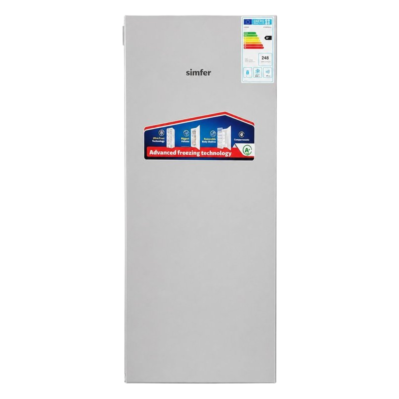 Simfer 200L FS6210A+S Upright Freezer