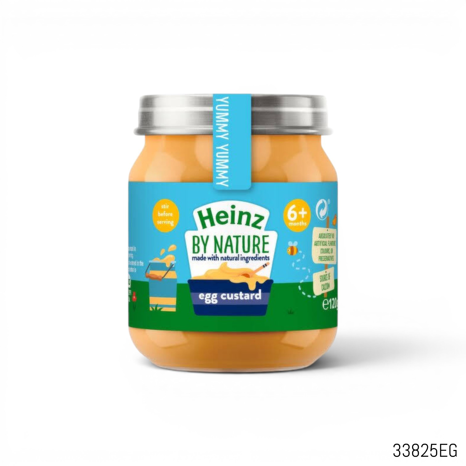 Heinz by NatureEgg Custard 6m+ 120g (UK)