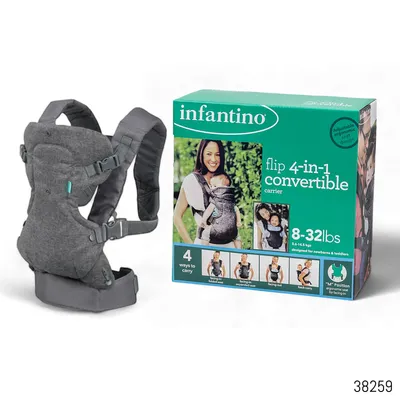 Infantino Flip 4-in-1 Convertible Baby Carrier up to 15kg (China)