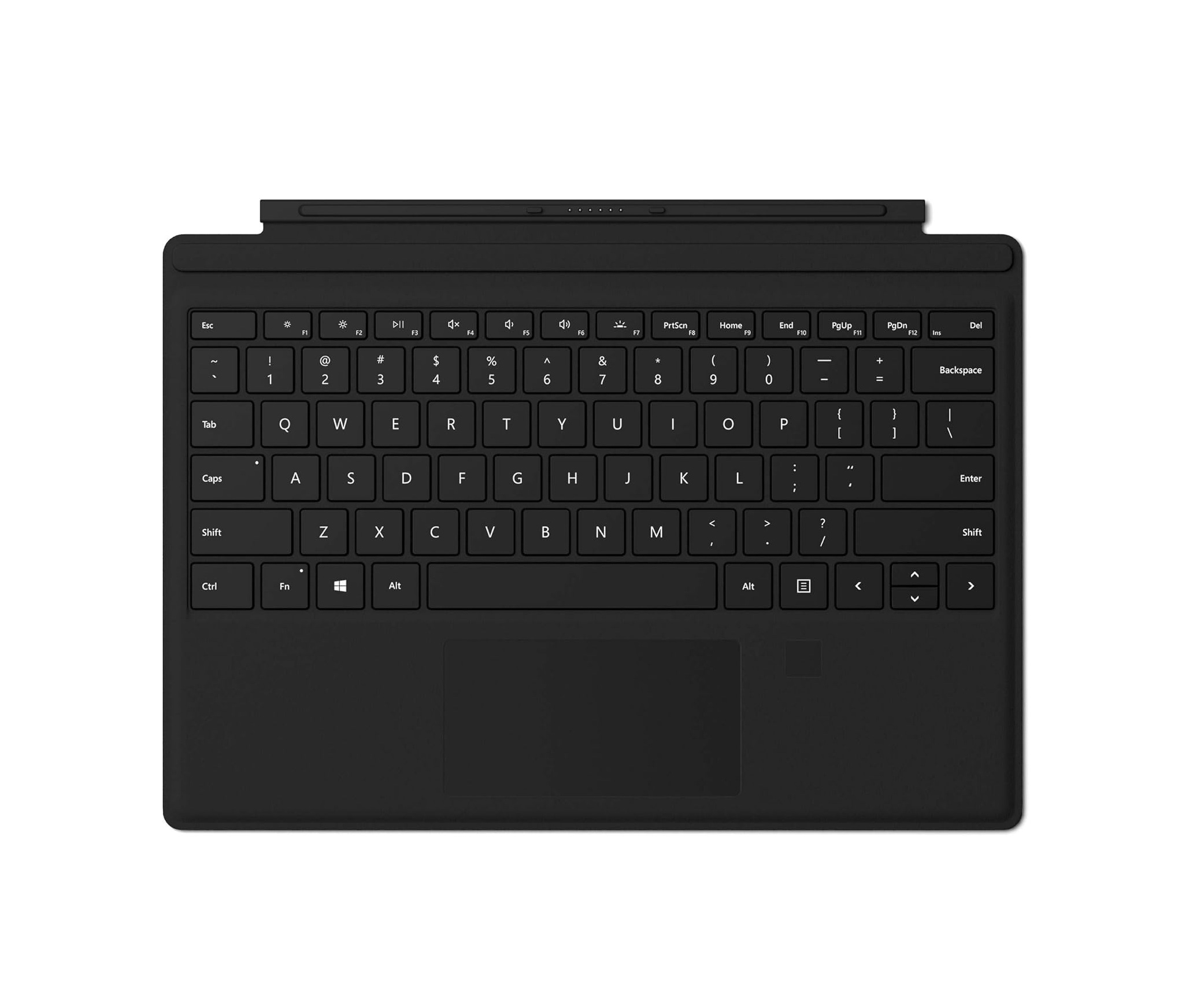 Microsoft Surface Pro Type Cover with Fingerprint ID -Black