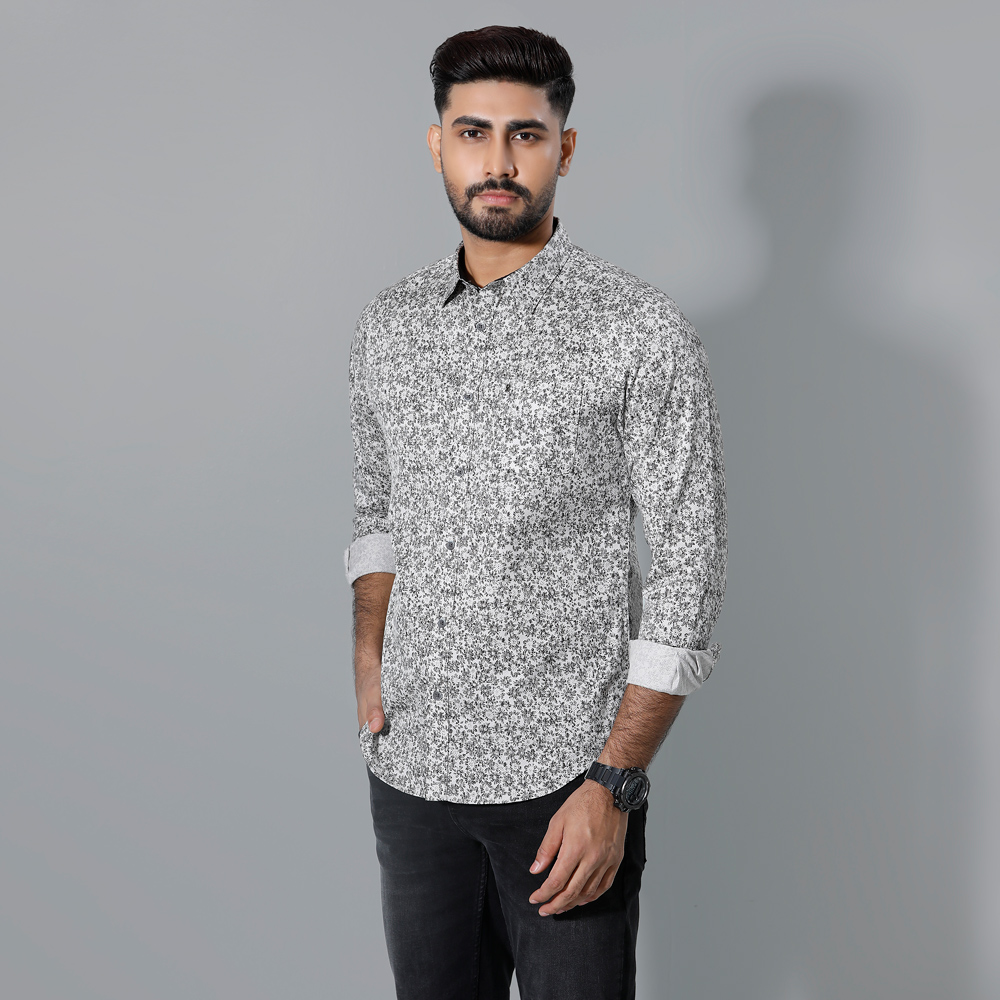 Mens Full Sleeve Casual Shirt - Regular Fit