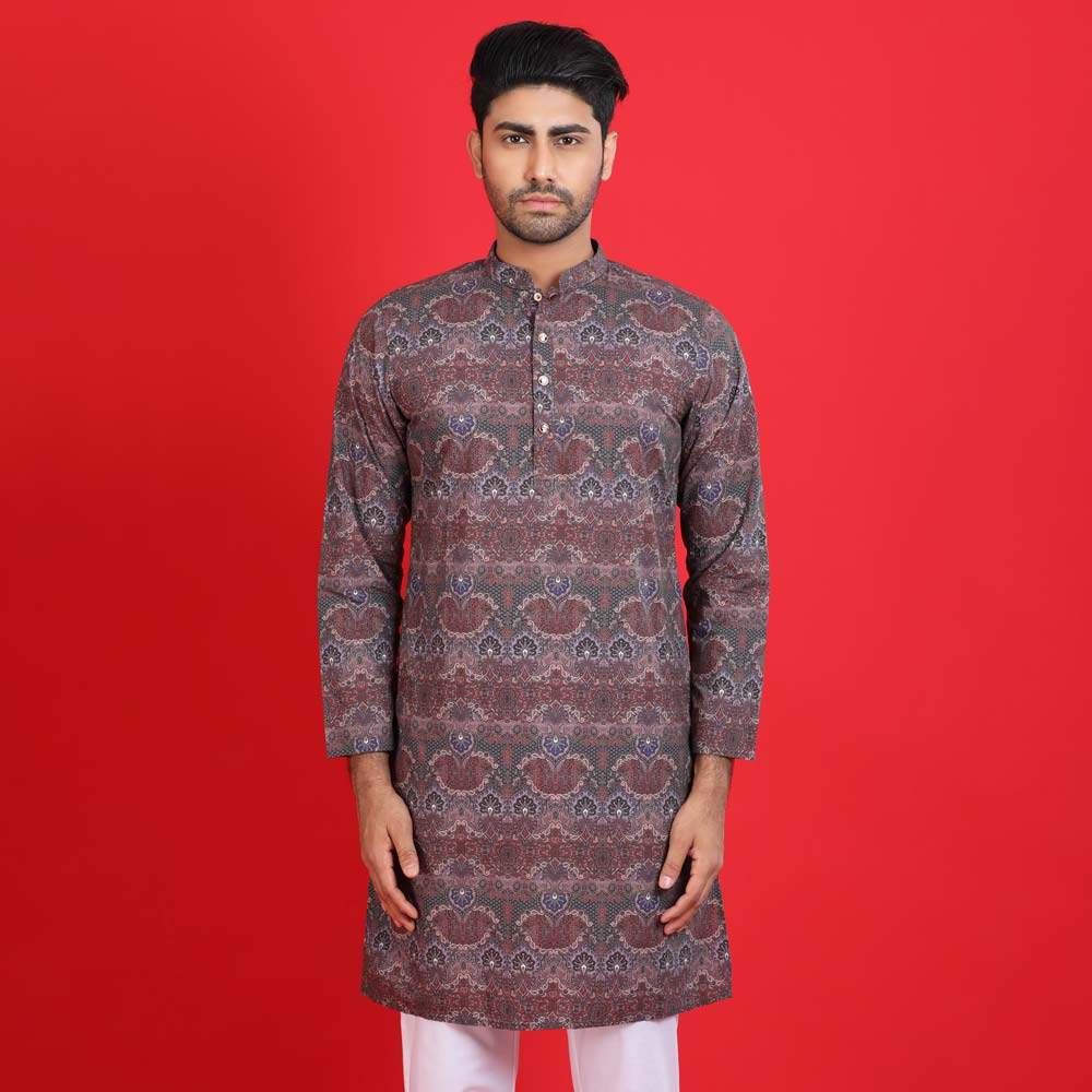 Mens Panjabi - Slim Fit