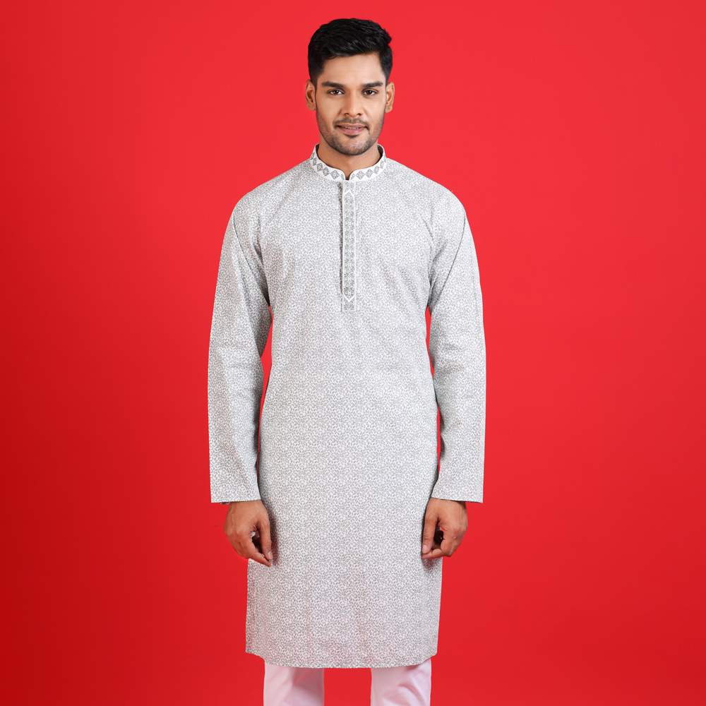 Mens Panjabi - Slim Fit