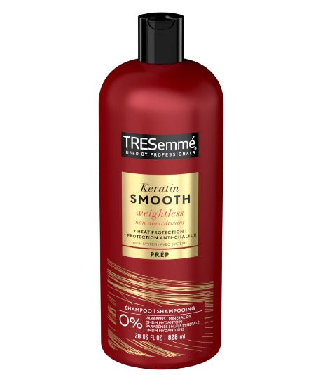 Tresemme Keratin Smooth Weightless Non Alourdissant Heat Protection Shampoo 828ml