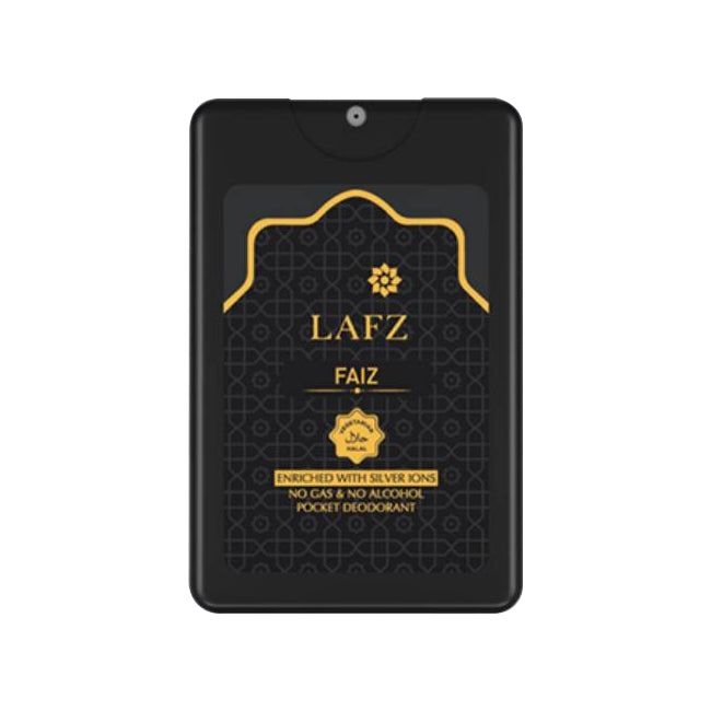 Lafz Men's Pocket Perfume (18ml) - Al Faiz