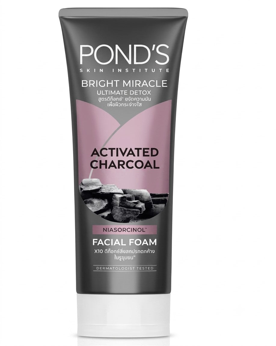 Pond's Bright Miracle Ultimate Oil Control Activated Charcoal Facial Foam 100g