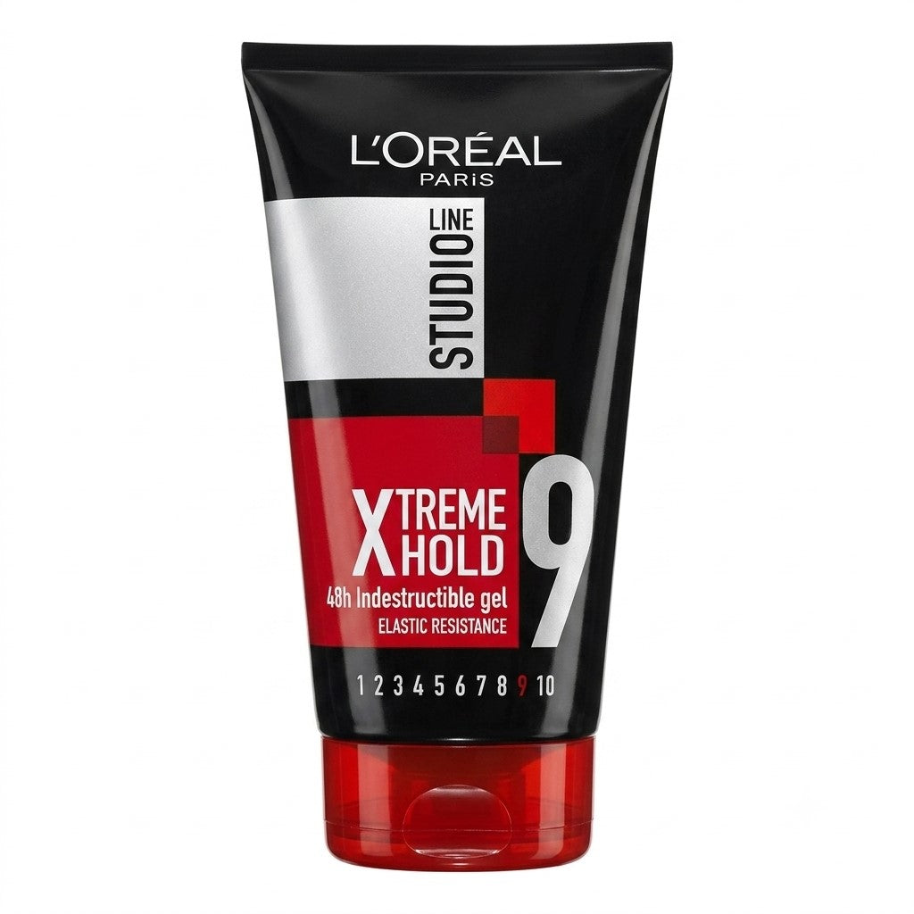 L'Oreal Paris Studio Line 9 Xtreme Hold 48H Indestructible Hair Gel (150ml)