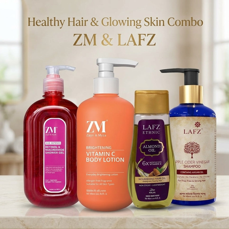 ZM & Lafz Healthy Hair & Glowing Skin Combo