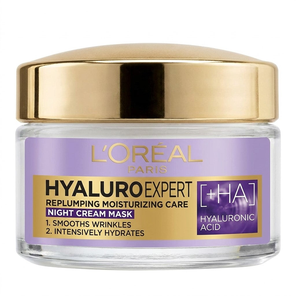 L'Oréal Hyaluron Expert Replumping Moisturising Night Cream Mask (50ml)